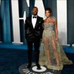 Michael B. Jordan and Lori Harvey (Getty Images/PATRICK T. FALLON/AFP)
