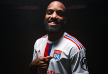 Alexandre Lacazette holds the record for the most goals scored in a Ligue 1 season by a Lyon player (28 in 2016-17). Image Source: Olympique Lyonnais