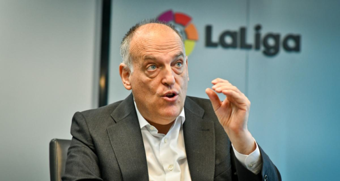 La Liga President Javier Tebas (Credit Photo - Icon Sport) La Liga President Javier Tebas (Credit Photo - Icon Sport)