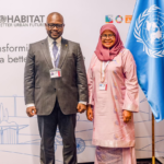 Asenso Boakye meets UN Habitat over sustainable urbanization Minister for Works and Housing, Francis Asenso-Boakye and the Executive Director of the UN Habitat, Her Excellency Maimunah Mohd Sharif at the ongoing World Urban Forum (WUF11) in Katowice, Poland