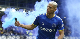 Everton forward Richarlison/ Credit: AP