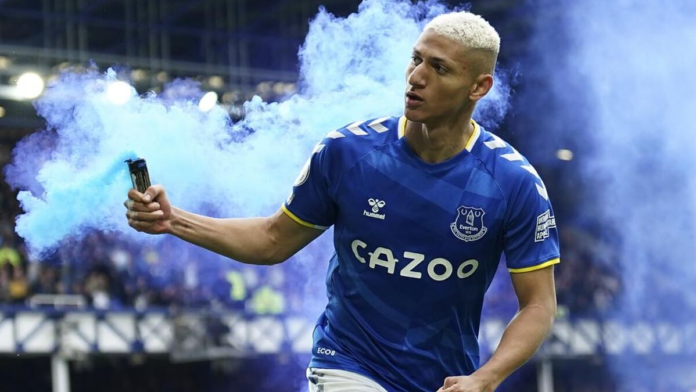 Everton forward Richarlison/ Credit: AP