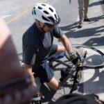 Biden falls off bike after ride in Delaware