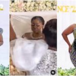This video of Tracey Boakye’s mother praying for her at her wedding will melt your heart Photo: Tracey Boakye Source: tracey_boakye