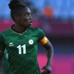 Barbra Banda plays for a club in China but is reported to be set for a move to Spain