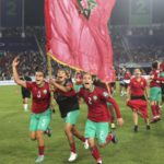 Morocco celebrate their historic Women's World Cup qualification in front of a packed house in Rabat