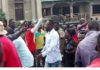 The residents hooted at their MP