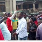 The residents hooted at their MP