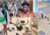 Photos of Bullhaus and Jackie Appiah's mansion. Credit: UTV/jackieappiah (Instagram)