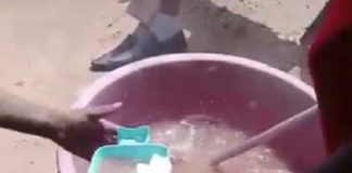 Do you know where this video originates from? Managers of the Ghana School Feeding Programme say they are investigating the source of this video depicting school children who are being served an apparently unsightly soup?