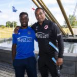 Andy Yiadom named new Reading FC captain Andy Yiadom with Reading manager, Paul Ince