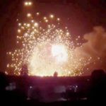 Arms deport attacked, Ukraine claims