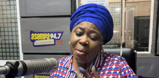 New Patriotic Party’s National Women’s organiser, Kate Gyamfua