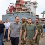 First grain ship to leave Ukraine after Russia deal