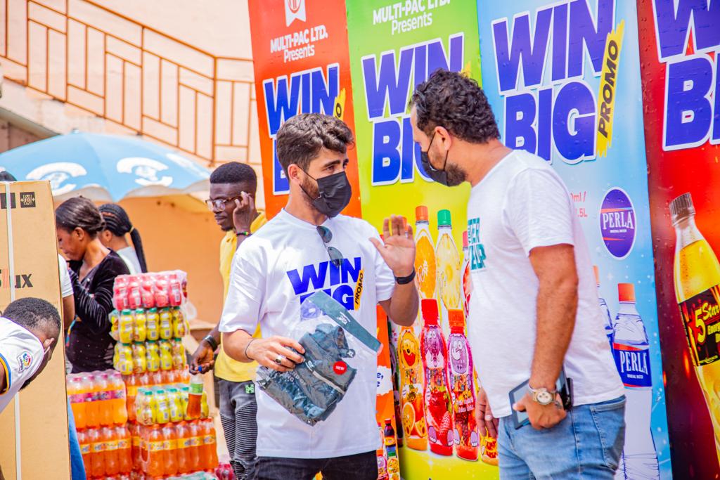 Multi-Pac Ltd awards winners in 'Win Big Promo' draw in Accra