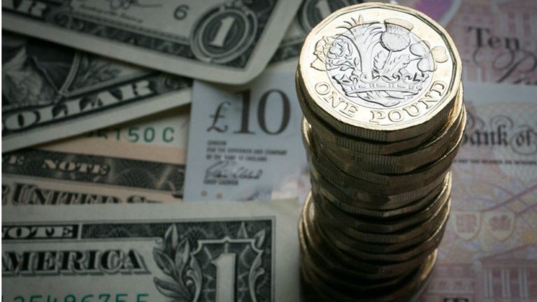 Pound fallen to a two year low against dollar