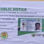 Confusion hits DVLA as it starts ‘no Ghana Card, no vehicle registration’ policy