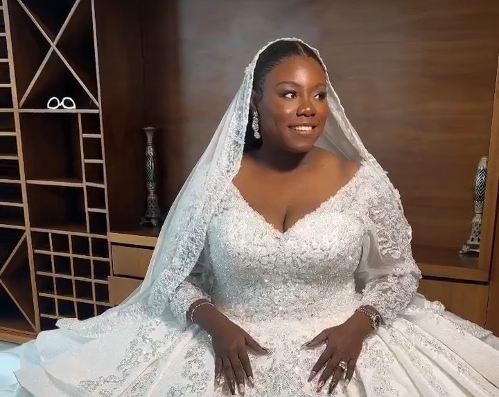 Singer Teni dazzles in luxurious wedding gown [Video]