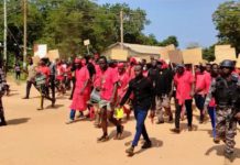 Kete Krachi residents stage protest over ‘dumsor’