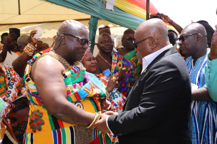 Akufo-Addo and Aburi Chief, Otubour Djankwasi II