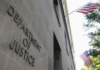 The exterior of the U.S. Department of Justice headquarters building in Washington. Photo by Jonathan Ernst