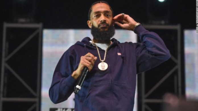 Nipsey Hussle, here in 2018, was fatally shot in 2019. (Getty Images)