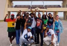 Chance The Rapper and Vic Mensa are in Ghana, this time, with about eight high school freshmen from Chicago in the US.