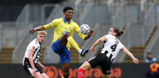 Kyle Hudlin in action for Solihull Moors in Sunday's National League play-off final (Image: Steve Bardens/Getty Images)