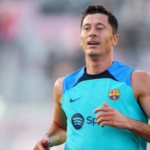 Robert Lewandowski was in Florida for Barcelona's pre-season friendly against Inter Miami on Tuesday/ Photo credit: Getty Images