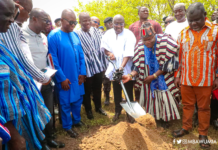 Bawumia cuts sod for first Inland Marine Port