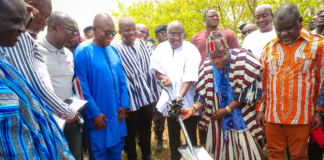 Bawumia cuts sod for first Inland Marine Port