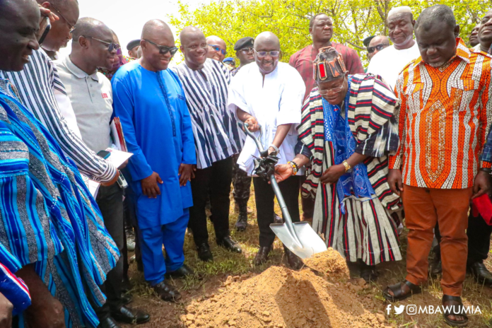 Bawumia cuts sod for first Inland Marine Port