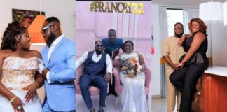 Tracey Boakye and hubby Frank Ntiamoah source: PulseGH