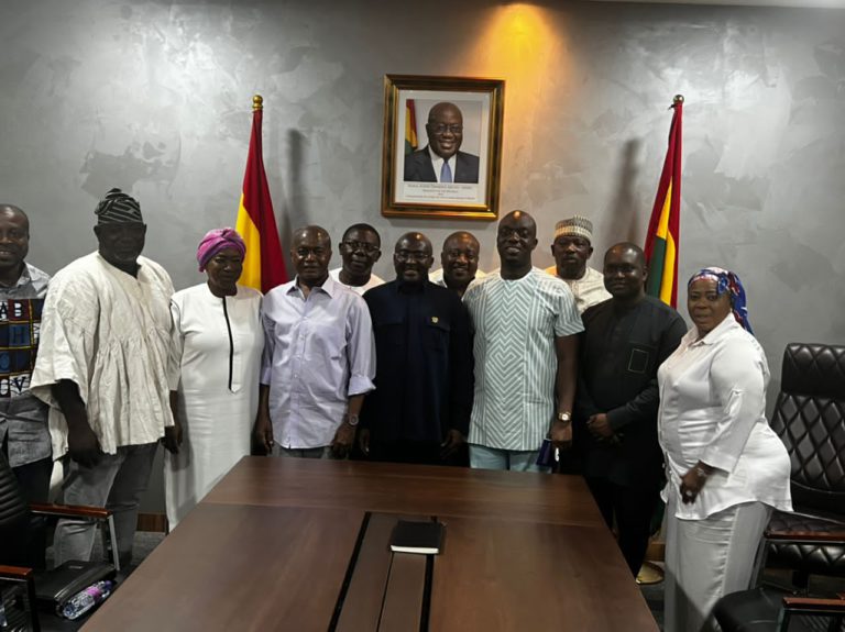 New NPP national executives call on Dr Bawumia