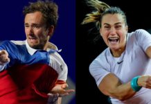 Women's world number four Aryna Sabalenka of Belarus and men's world number one Daniil Medvedev of Russia are the highest-ranked players to be affected
