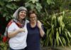 Nancy Campbell with her partner Anna Zvegintzov (Image: DAILY EXPRESS)
