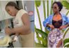 Photos of actress Efia Odo. Credit: efia_odo