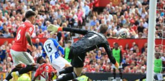 Pascal Gross has scored six goals against Manchester United in the Premier League, three more than he has against any other team in the league