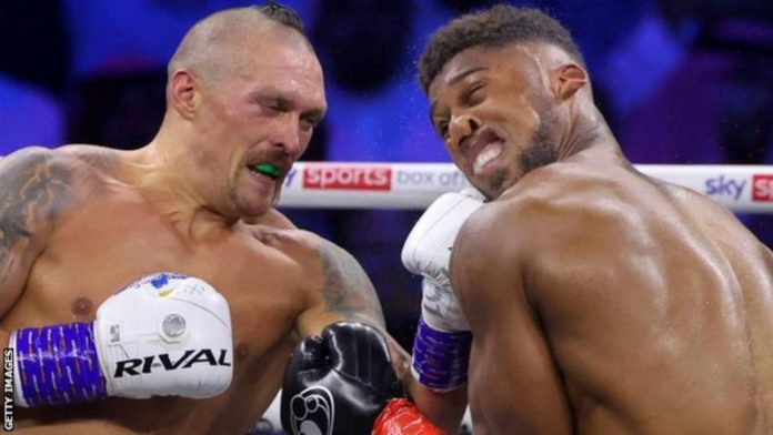 Oleksandr Usyk remains undefeated while Anthony Joshua suffers the third defeat of his career