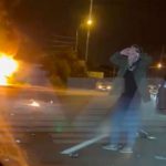 Alexander Dugin at the explosion site ( Image: social media/e2w)