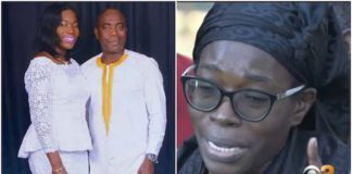 Photos of the late Kutin Gyimah and his wife. Credit: Secure America Now/The Pokuase Mail