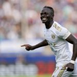 Sadio Mane celebrates