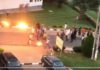 Screenshot of some protesting students
