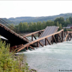 Drivers rescued after bridge collapses