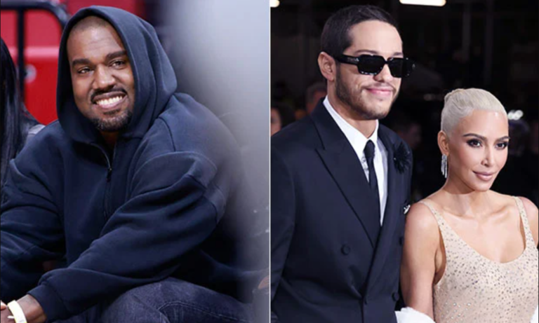 Kanye West celebrates Pete Davidson and Kim Kardashian’s breakup