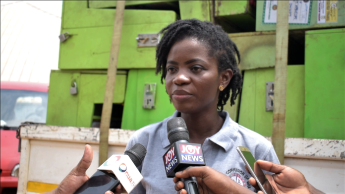 Public Relations Officer, Beatrice Baiden / Credit: Myjoyonline.com