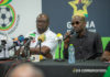 GFA boss, Kurt Okraku [L] with betPawa shareholder Mr Eazi [R]