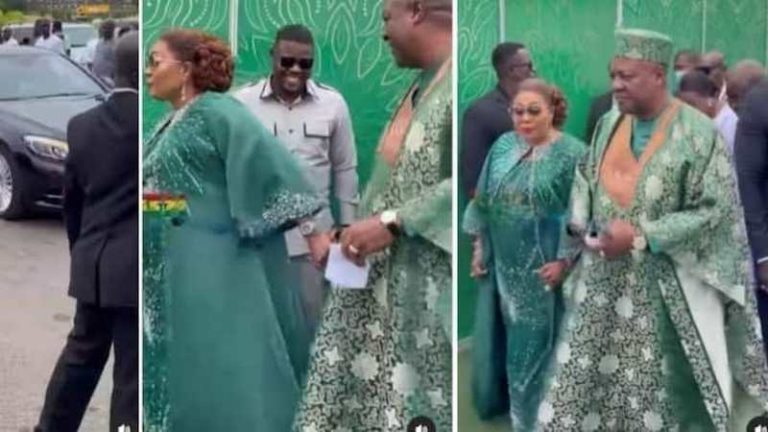 John Mahama And Wife Lordina Mahama Source: GhHyper