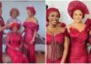 Nadia Buari at sister's wedding Photo credit: @iamnadiabuari