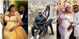 Tracey Boakye and hubby Frank Badu Ntiamoah. Photo Source: @tracey_boakye